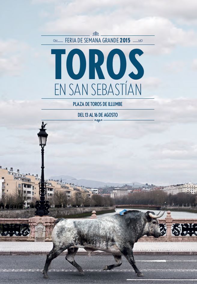 Carteles toros San Sebastián 2015 | Feria taurina de Illumbe
