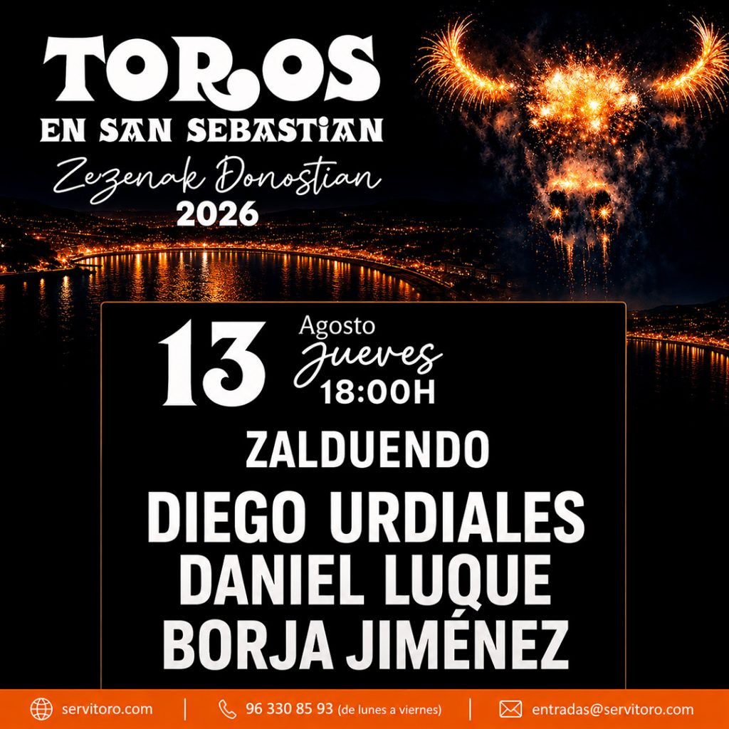 San Sebastián Bullfighting Festival 2026